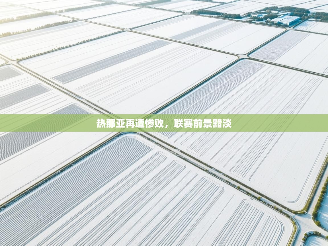 热那亚再遭惨败，联赛前景黯淡  第2张